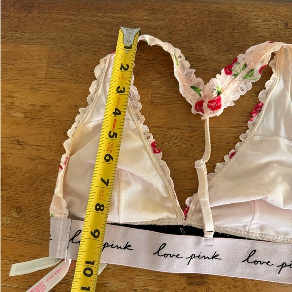 VS Pink Cherry Lace Bralette - Picture 5 of 5
